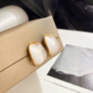 Real gold plating personality opal earrings S